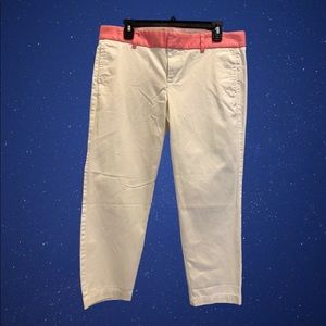 J. CREW 10 Scout Cropped Chino Pants